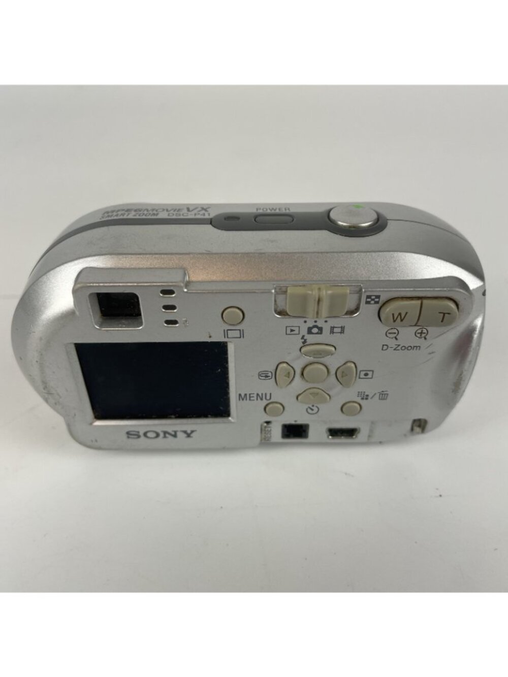 Sony Cyber-Shot DSC-P41 Digital Camera 4.1MP Smart Zoom – For Parts/Repair - Picture 2 of 4